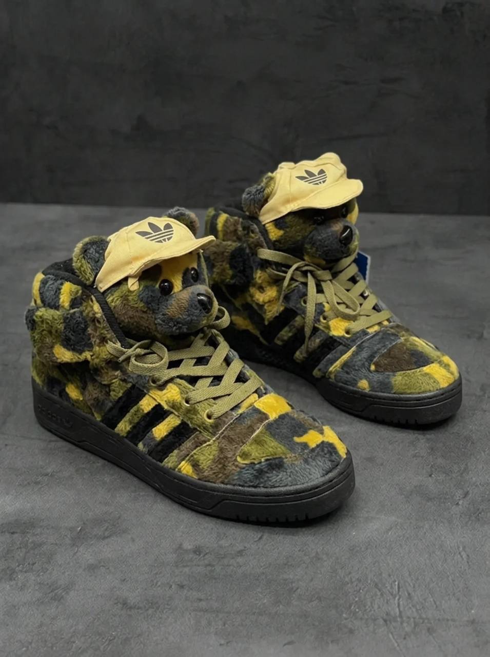 Adidas x JEREMY SCOTT Camo Bear Panda
